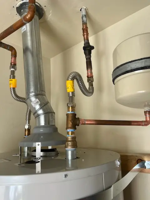 Water heater installation and plumbing repair in Onalaska